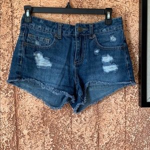 Jean shorts